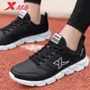 Zapatos de Hombre Xtep 2026 Zapatillas para Correr Zapatos Casuales para Hombre Genuinos Primavera y Otoño Negro Transpirables Zapatos Deportivos Tecnología de Hidrógeno