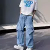 Suministro Exclusivo Transfronterizo de Pantalones de Trabajo para Hombre Primavera y Otoño 2026, Estilo Streetwear Americano Holgado, Pantalones Largos Casuales Rectos de Pierna Ancha, Venta al por Mayor