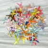 Lazo de Cinta Cinta Macarrón Estilo Ballet Resina Tarjetas Fabricación Empaque Decoración Cáñamo Fluido Uñas Arte Juguete de Apretar Decoración