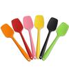 Raspador de silicona de fábrica, espátula grande para pasteles, raspador de silicona para crema, raspador de silicona para repostería doméstica, en stock, venta al por mayor