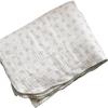 Manta de gasa de cuatro capas de algodón para bebé, toalla de baño, manta para siesta, estilo blogger de clase A, para niños y bebés