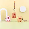 Llavero de Silicona de Bebé Llorando Billetera para Monedas Colgante de Bolso Mini Bolsa para Auriculares Pequeña Billetera Accesorios para Niños