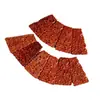 Jadeíte vermelho esculpido à mão corrente de clavícula oca pingente pequeno making diy estilo nacional material de brinco de jade