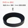 Taza Térmica Cubierta Inferior de Silicona Cubierta Protectora Inferior Antideslizante Resistente al Desgaste Taza de Agua de Vidrio Anillo Inferior Pegatina para Base de Taza 11 cm