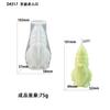 Triunfante DIY Cola Gotejamento Molde Papai Noel 3D Vela Estéreo Molde de Silicone Gesso Boneca Ornamentos