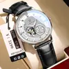 Marca Suiza Modelo Nuevo Reloj Mecánico Completamente Automático para Hombre Resistente al Agua Luminoso Transmisión en Vivo Dropshipping