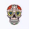 Amazon Halloween Anti-quemaduras Antideslizante Aislante térmico Impreso UV DIY Calavera Creativa Cerámica Absorbente Posavasos Hecho a Medida