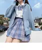Sudadera con capucha de color té con leche para mujer, primavera y otoño, talla grande, estilo casual americano, forrada de polar, engrosada, chaqueta de moda