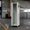 Gabinete para Equipo de Prueba, Gabinete para Amplificador de Potencia, Gabinete para Instrumentos de Perfil de Aleación de Aluminio para Equipo Integrado, Gabinete de Red de 19 pulgadas sin Puerta