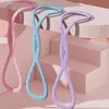 Banda de Resistencia de Silicona Figura 8 Multi-Tensión, Estirador de Hombro y Espalda con Mango Antideslizante para Dar Forma a las Mujeres