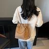 Nicho Casual Cubo Bolso Pequeño Bolso de Mujer 2025 Nueva Moda Simple Bolso de Hombro Alto Valor de Belleza Combinable Bolso Bandolera