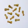 Colgante de Gota de Agua Pequeña de Cobre de 7/9 mm Accesorios para Joyería DIY Cadena de Cola Extensión de Cadena Extremo de Cadena Colgante con Forma de Gota de Agua