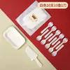 Pratos de Mesa para Bolo de Aniversário Conjunto de Pratos de Papel Pratos e Garfos Descartáveis Pratos para Assar Combinação de Garfo e Prato