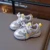 Zapatos Deportivos Infantiles, Nuevos Modelos de Otoño e Invierno para Niños, Zapatos Casuales para Niños Pequeños, Zapatos de Malla Transpirables Antideslizantes para Correr para Niñas