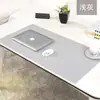 Tapete de Mesa de Couro Personalizado OEM à Prova de Óleo e Impermeável Mouse Pad Extra Grande Resistente a Manchas Dupla Face Tapete de Mesa para Laptop
