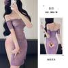 Lencería Sexy Ambigua, Pijama Sexy de Encaje Transparente, Cheongsam, de un Hombro, Atrevido, Transparente, Tentador, que Cubre la Cadera, para Mujer, al por Mayor