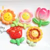 Accesorios de Resina de Girasol Grande y Tulipán Simulados para Manualidades, Pinzas para el Cabello, Imanes para Refrigerador, Materiales para Zuecos, Venta al por Mayor