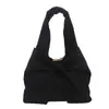 Bolso Pequeño de Mano de Moda Transfronterizo de Nicho Bolso de Mujer 2025 Invierno Nuevo Bolso de Hombro Plegado con Lazo Bolso de Axila de Moda