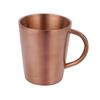 Taza de agua de doble capa de acero inoxidable 304 con asa, taza de cerveza con aislamiento térmico, taza de café para el hogar, taza con boca resistente a caídas