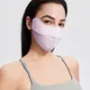 Nueva Mascarilla Tridimensional Degradada de Seda de Hielo, Delgada y Transpirable, Para Rostro Completo Anti-UV para Exteriores, Mascarilla Protectora Solar para Ojos sin Marcas