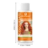 Shampoo fixador de cor em inglês de 120ML, volume pequeno, OEM personalizado, para remover cabelos amarelados e grisalhos/brancos, protege o cabelo e o deixa rosa