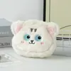 Bolsa de Monedas de Peluche de Oso de Dibujos Animados, Bolsa de Almacenamiento Varios para Labial, Bolsa para Auriculares, Bolsa para Labial, Bolsa Pequeña Bordada, Portatarjetas Lindo