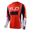 24 Novas Roupas de Downhill Tld Bicicleta de Montanha Motocicleta Vestuário de Ciclismo Camiseta de Manga Longa Top de Ciclismo Respirável Exportação