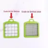 Ferramenta Multifuncional para Cortar Legumes Amazon Transfronteiriça Batata Cubos Ralador Picador de Legumes para Cozinha