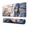 Alfombrilla de Ratón Jinx Personalizada para Niños Pad de Juego de Ordenador E-Sports Escritorio Anime Bidimensional League of Legends
