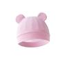 Gorro Fetal de Algodón Puro para Bebé Recién Nacido Gorro con Estampado de Oso de Dibujos Animados para Bebé de 0 a 3 Meses Gorro de una Sola Capa Exportación