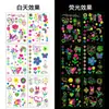 Pegatinas de Tatuaje Fluorescentes para Festival de Música de Nuevo Producto Transfronterizo Pegatinas Luminosas para Fiesta de Festival de Concierto de Música Electrónica de Gama Alta