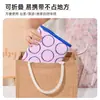 Pad Aislante Térmico Colgante con Círculos Rosa Claro, Pad para Planchar Resistente a Altas Temperaturas, Tabla de Planchar Impermeable Antideslizante Engrosada de Seis Capas, Antiescarchas