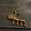 Pente de Massagem de Sândalo Dourado, Pente de Meridianos, Raspador de Cabeça, Massageador de Nariz, Pente com Bolas de Massagem, Massagem para a Saúde, Tema Cultural e Criativo