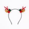 Diadema Decorativa de Terciopelo con Astas Estilo Bosque Navideño para Adultos y Niños, Accesorios para el Cabello, Diademas, Pinzas para el Cabello, Decoraciones Navideñas