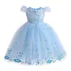 Oferta Especial Venta de Liquidación Vestidos para Niñas Vestido de Princesa Elsa de Frozen Vestido de Cuento de Hadas Blancanieves Disponible para Dropshipping