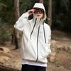 Chaqueta de Fuente de Fábrica Primavera y Otoño Cortavientos e Impermeable Ropa de Viaje para Montañismo Chaqueta para Acampar al Aire Libre Pesca Chaqueta con Capucha