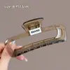 Pinza de garra elegante para recogido, pinza para el pelo con estilo para la nuca, pinza de tiburón grande, pinza de lazo de dibujos animados, accesorio para el pelo versátil