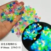 Cuentas Redondas Perforadas Luminosas, Cuentas Luminosas Perforadas de Resina, Cuentas Luminosas con Agujero Recto, Cuentas Redondas Fluorescentes, Juguetes para Niños al por Mayor