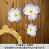 3 Buquês de Papoulas Artificiais, Flores Feitas à Mão para Casamentos, Flores Artificiais de Seda para Decoração de Cena de Casamento e Arranjo de Chão