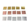 Espejos Cosméticos Personalizados, Espejos Pequeños, Espejos de Cristal Oro Rosa, Espejos de Cristal Dorado de Lujo, Espejos de Cristal Plateado, Hechos a Medida