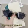 P28075 Nuevas Gafas de Sol Polarizadas TR Marco Grande Marco Redondo Modifican la Cara Hacia Afuera Gafas de Sol Protectoras Solar Fábrica Venta al por Mayor
