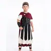 Disfraz Romano Antiguo Gladiador para Adulto y Niño de Halloween, Atuendo de Guerrero Espartano para Actuación, Hecho a Medida por una Fábrica Transfronteriza
