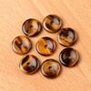 1641-12~16mm Hebilla de Seguridad Ágata Cristal Piedra Colgante Donut Agujero Grande Círculo Accesorios para Joyería DIY