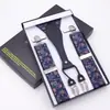 Tirantes para Hombre Tirantes para Hombre Pantalones de Traje con Tirantes Correa Correa para Personas Mayores Correa de Tirantes para Hombres con Sobrepeso Correa Elástica para el Hombro Cuatro Pinzas Color