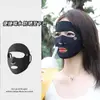 Máscara Facial de Proteção Solar, Protetor Facial para Mulheres, Máscara Fina de Seda de Gelo para o Verão, Proteção Solar Completa, Corrida, Sem Especificações Específicas