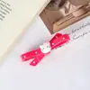 Pinza para el Pelo Cruzada de Gato Mini Pequeña Estilo Dulce Simple Girly Japonés Pinza para Cabello Rebelde Pinza de Pico de Pato Accesorios para el Cabello Venta al por Mayor