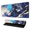Especial Transfronteiriço para Mouse Pad Japonês Grande Casa de Pássaro Samurai Sakura Pad de Mesa Trava de Borda Tapete para Jogos em Casa Escritório