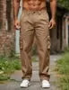 2026 Comercio Exterior Transfronterizo Más Vendido Pantalones Casuales Multibolsillos Moda Masculina Holgados Rectos Pantalones de Trabajo Al Por Mayor en Stock