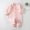 Mameluco de Terciopelo Suave para Bebé, Tipo Primavera y Otoño un Traje para Gatear, Ropa para Bebés, Pijama Interior, Manga Larga Primavera y Otoño