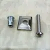 Parafusos para carrinho de jantar de aço inoxidável e juntas do carrinho suporte para pratos acessórios para carrinho de secagem peças do carrinho pequeno carrinho carrinho de recolha de louça peças do suporte para assadeiras